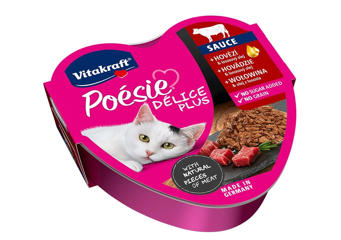 Vitakraft Poésie Délice Plus hovězí 85 g