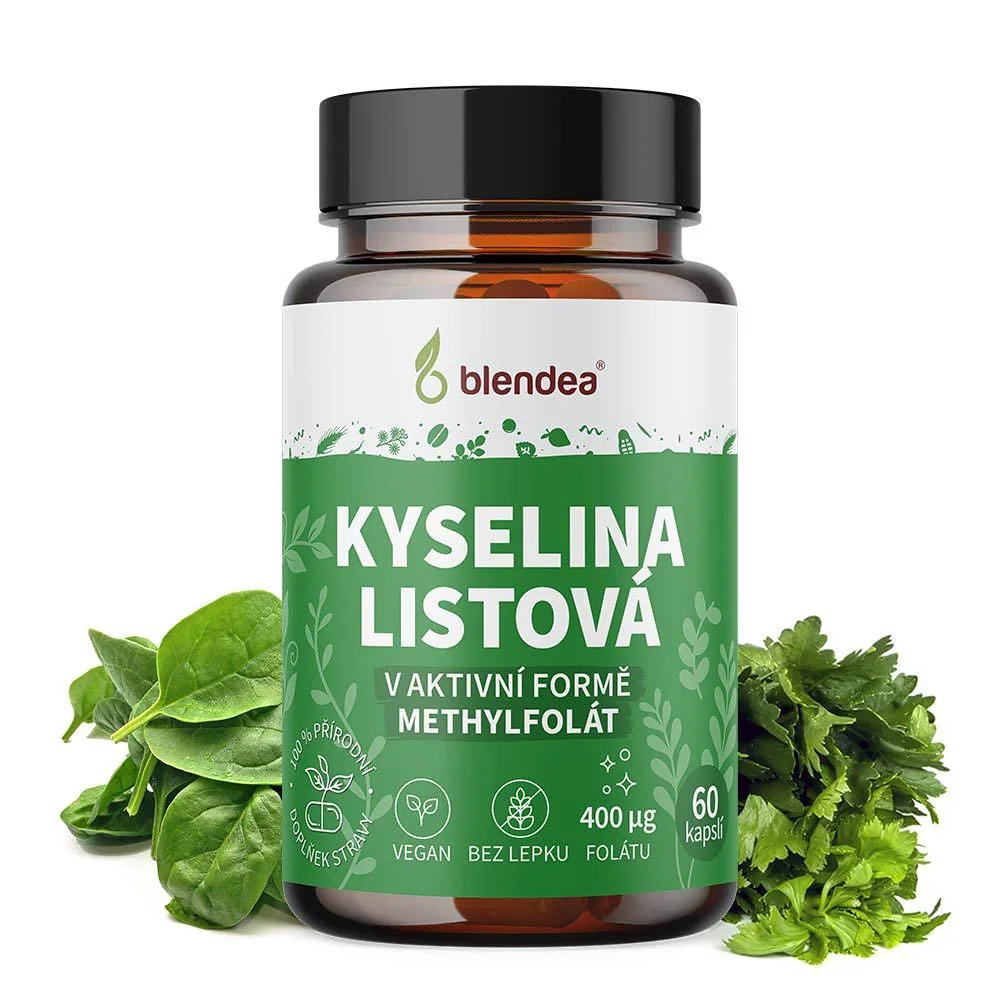 Blendea Kyselina listová 60 kapslí