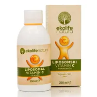 Ekolife Natura Liposomal Vitamin C 500 mg pomeranč