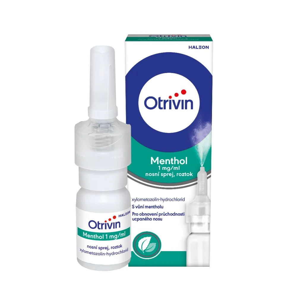 Otrivin Menthol 0,1% nosní sprej 10 ml