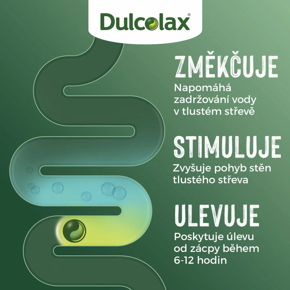 Dulcolax 10 mg 6 čípků