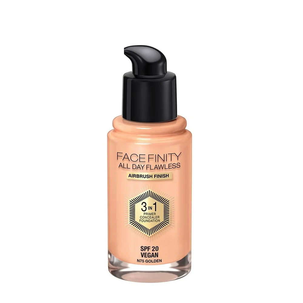 Max Factor Facefinity All Day Flawless 3v1 make-up N75 Golden 30 ml