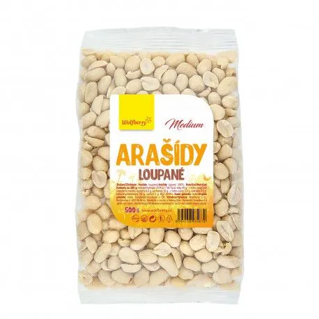 Wolfberry Arašídy loupané Medium 500 g