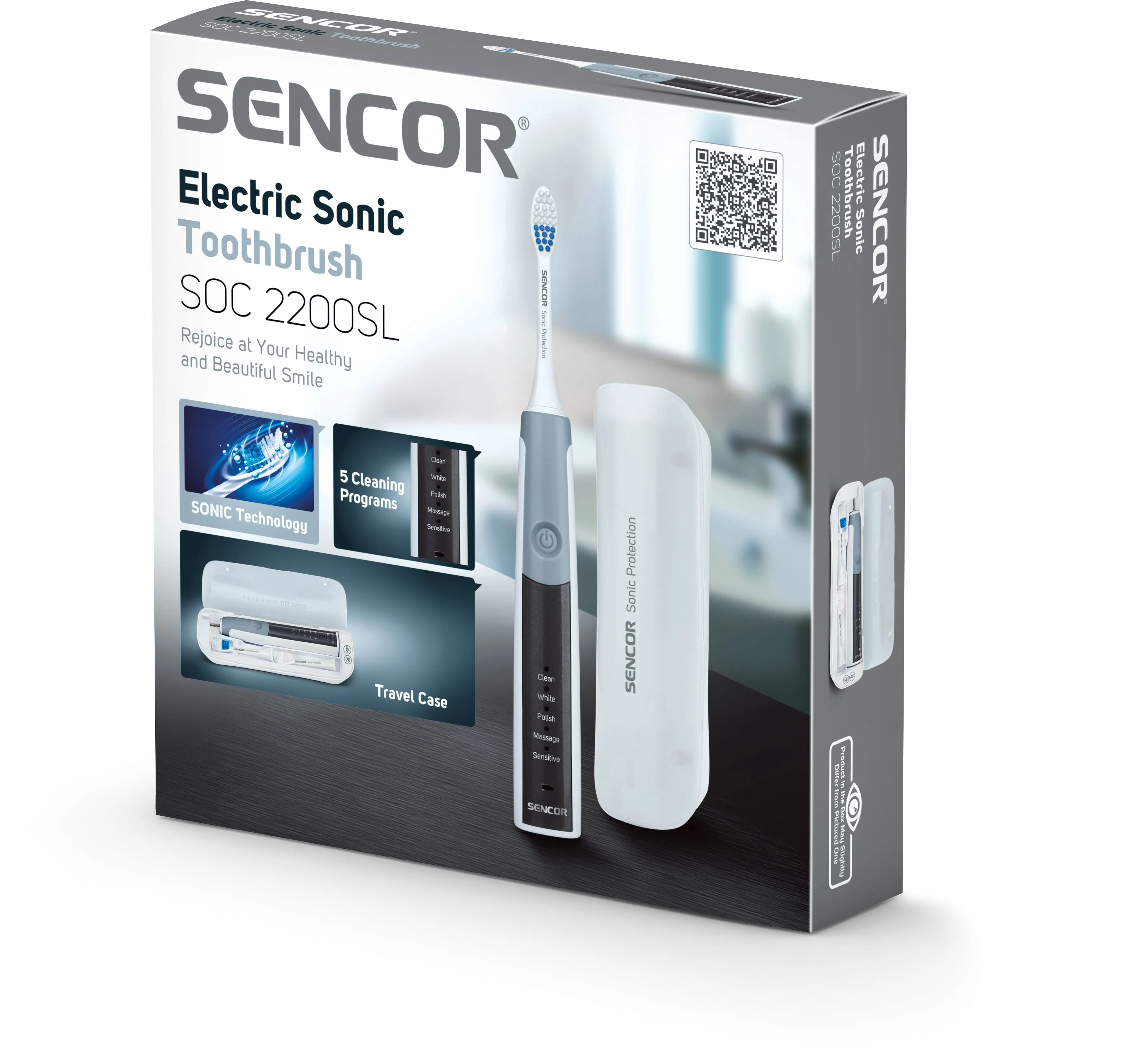 SENCOR SOC 2200SL sonický zubní kartáček