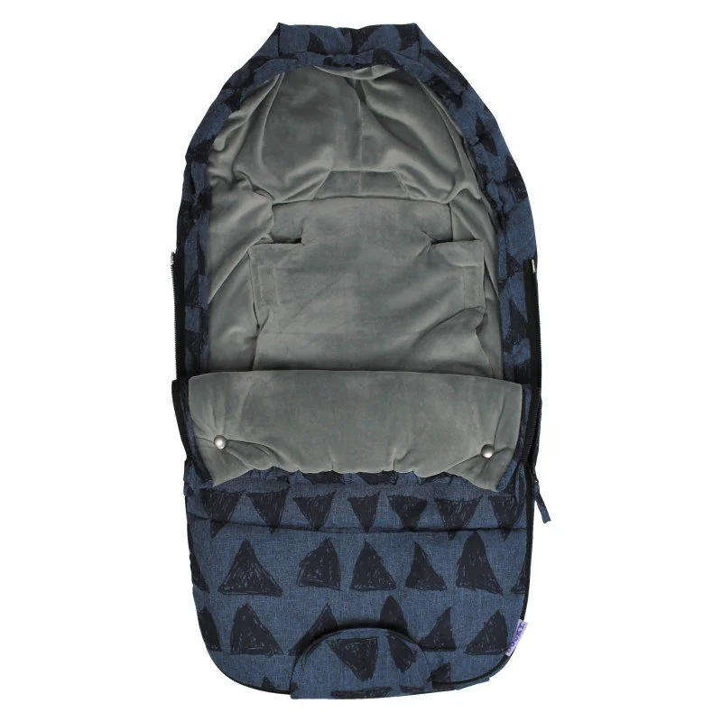 Dooky fusak Footmuff vel. S BLUE TRIBAL DeLuxe 