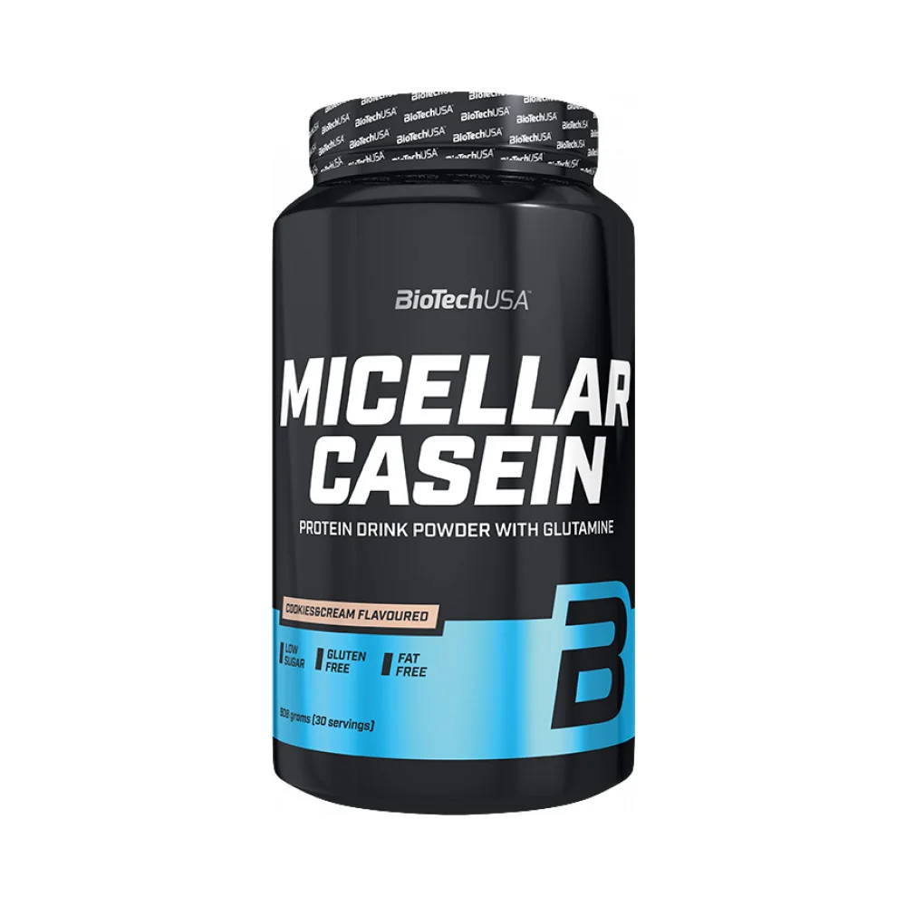 BioTech USA Micellar Casein 908g - jahoda