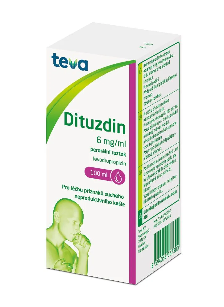 Dituzdin 6 mg/ml perorální roztok 100 ml