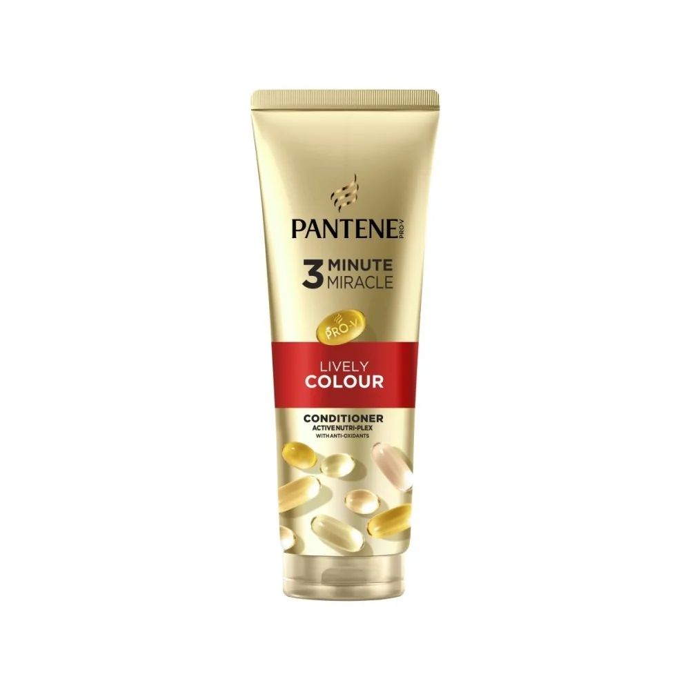 Pantene Pro-V 3 Minute Miracle Lively Colour kondicionér 220 ml