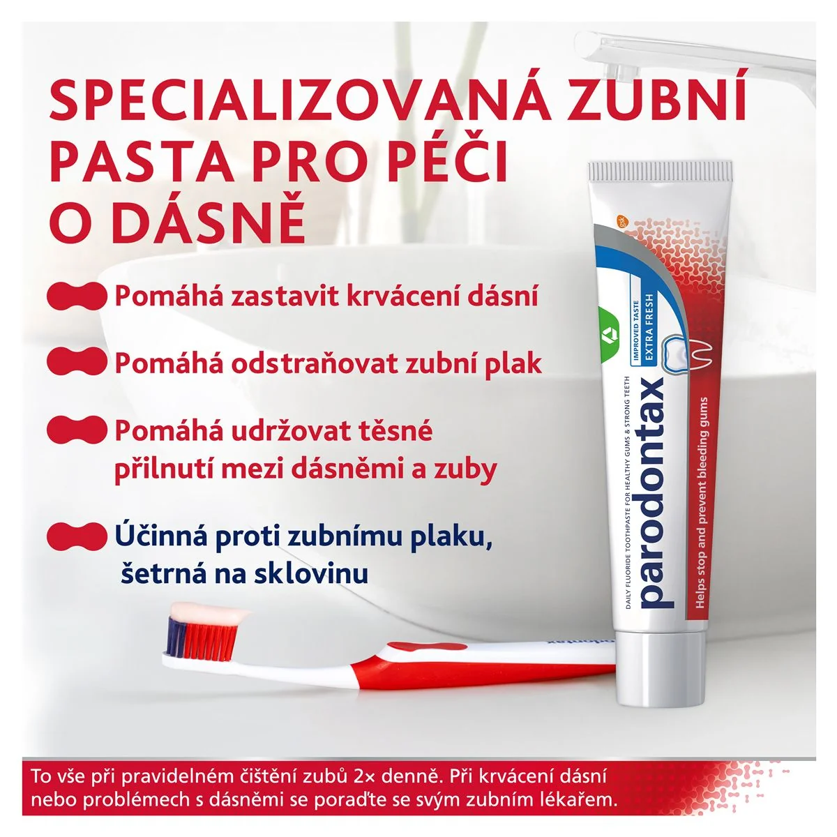 Parodontax Extra Fresh zubní pasta 75 ml