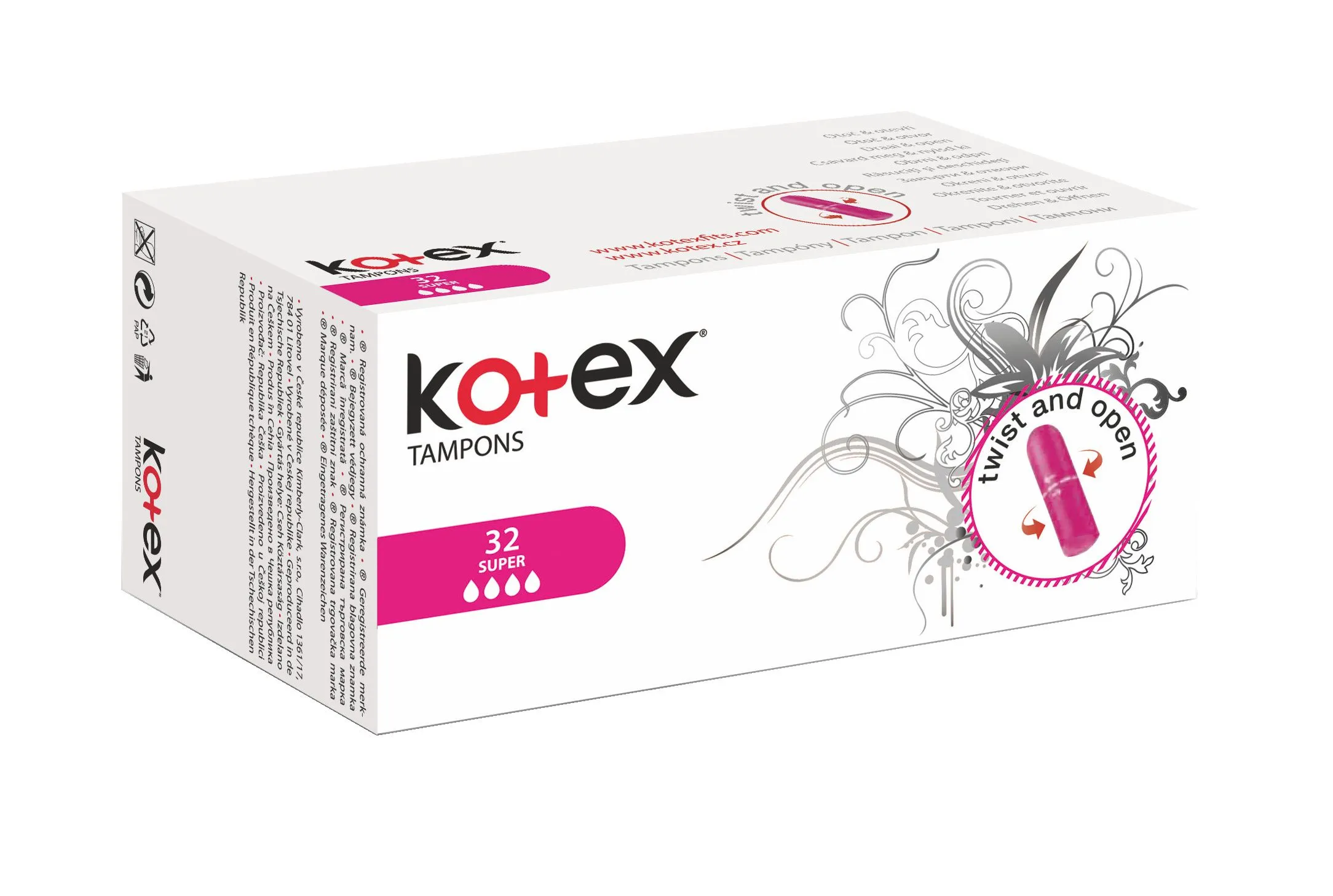 Kotex Super tampony 32 ks