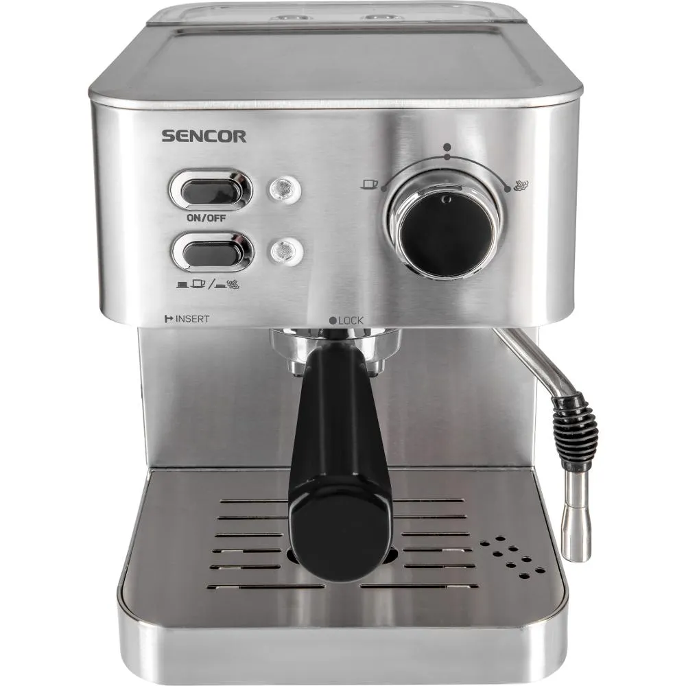 SENCOR SES 4010SS Espresso pákový kávovar stříbrný