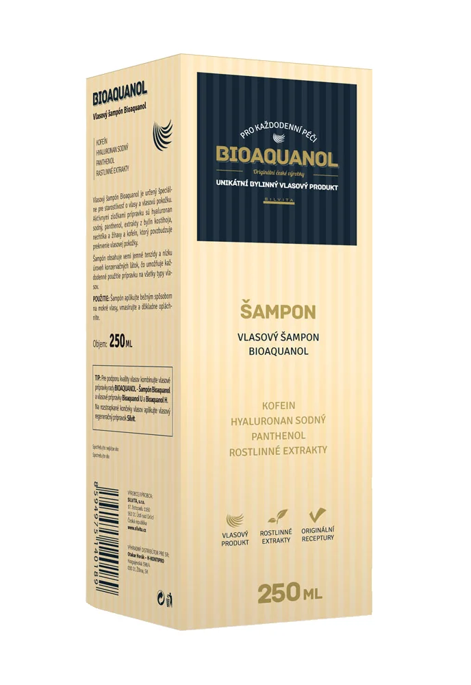 Bioaquanol Vlasový šampon 250 ml