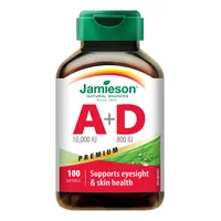 Jamieson Vitamíny A+D Premium 10 000/800 IU