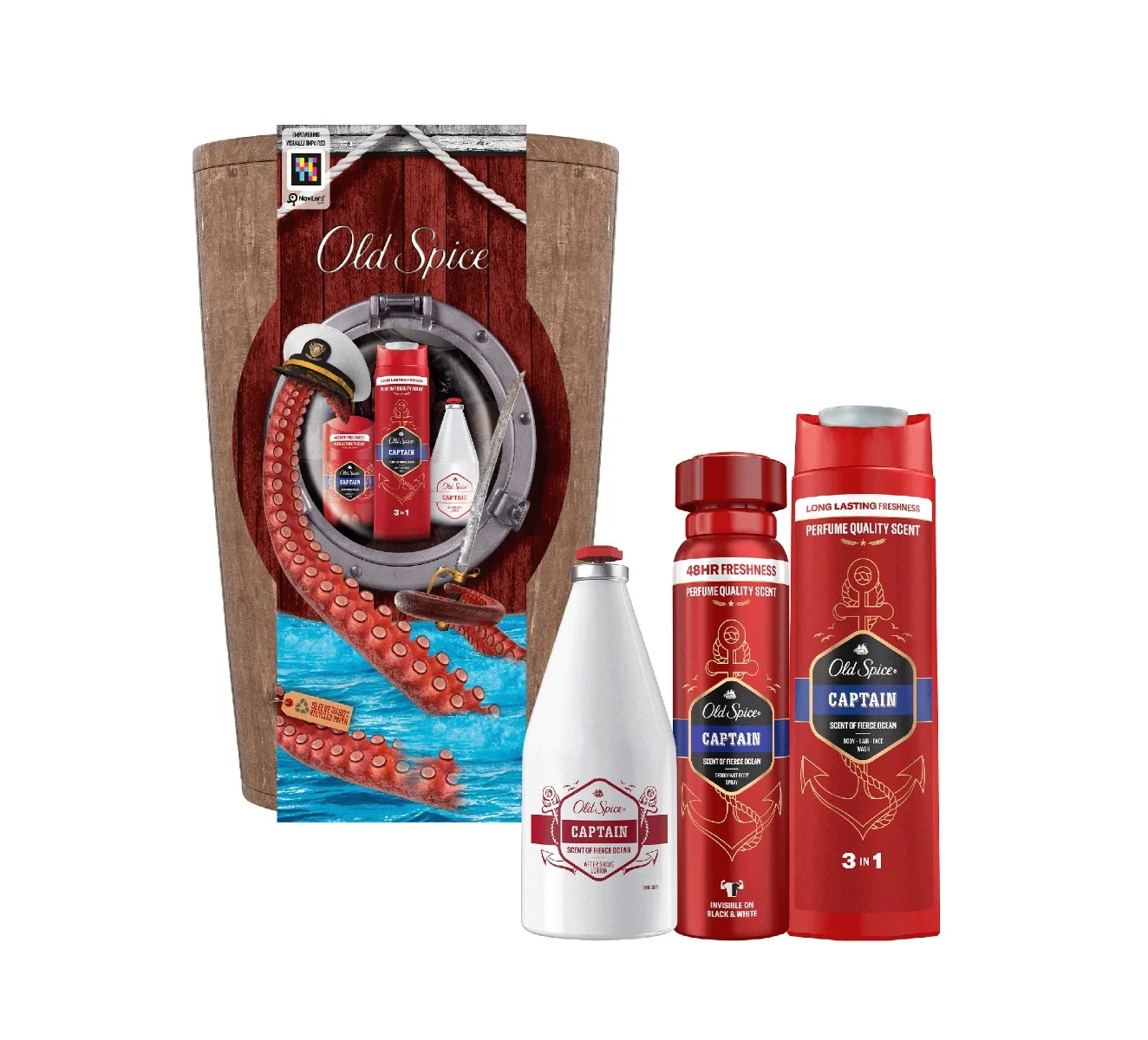 Old Spice Captain Barrel dárková sada se sprchovým gelem