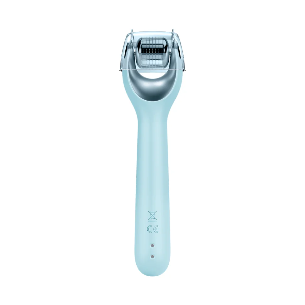 GESKE MicroNeedle Face Roller 9in1 masážní váleček s mikrojehličkami turquoise