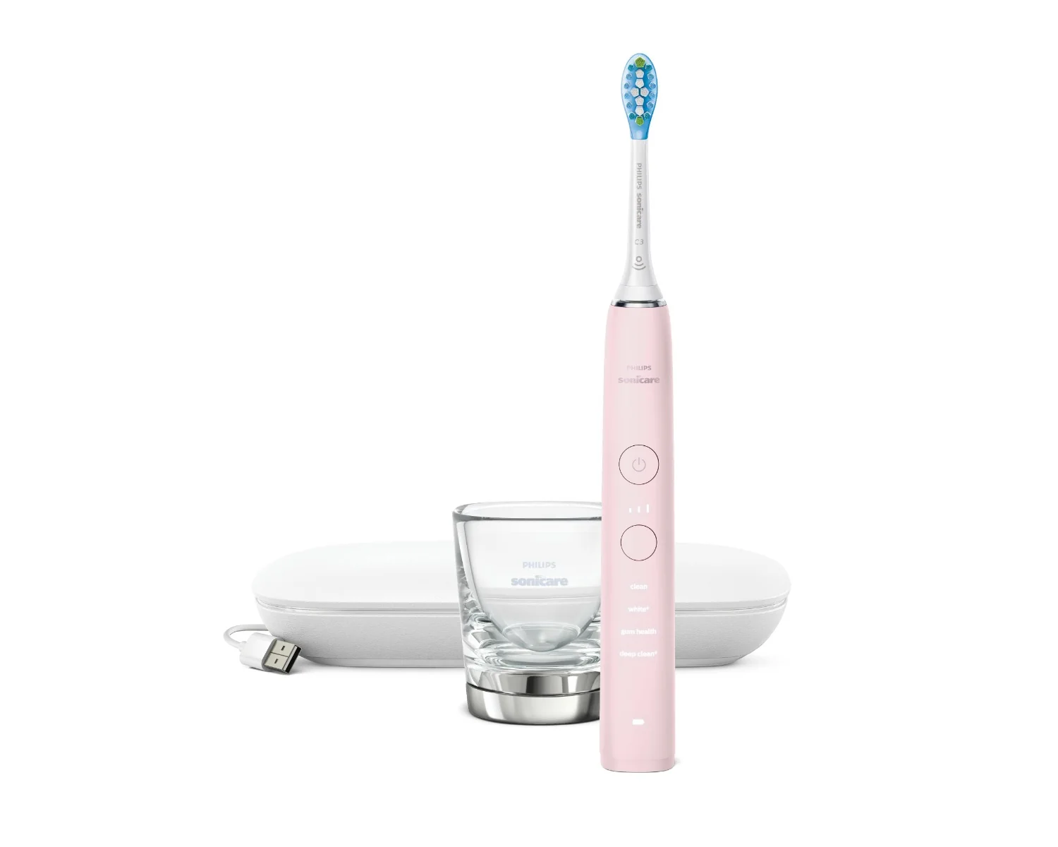 Philips Sonicare 9000 HX9911/29 sonický zubní kartáček nové generace pink