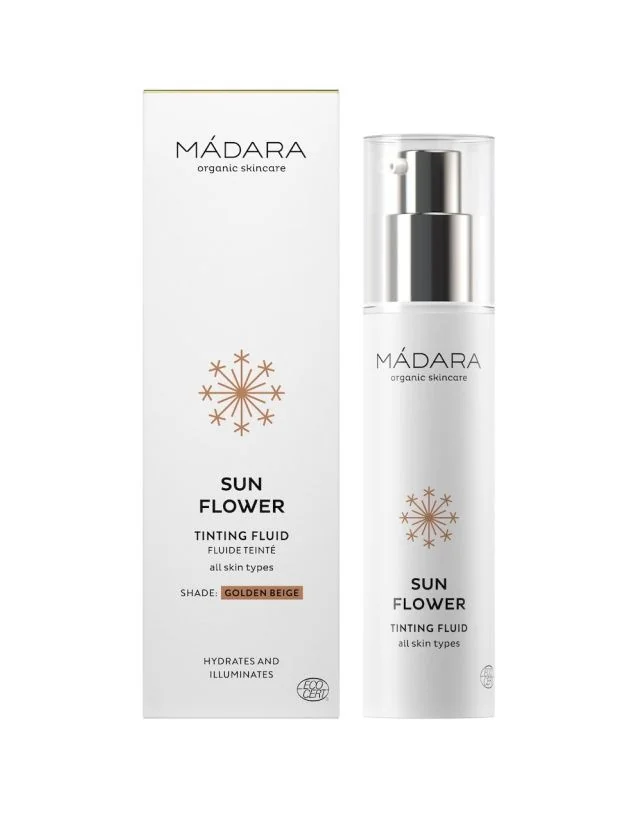 MÁDARA Sun Flower Golden Beige tónovací fluid 50 ml