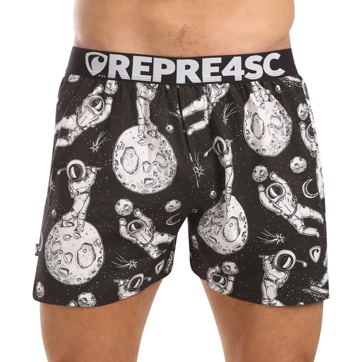 Represent Pánské trenky exclusive Mike Space Games (R4M-BOX-0717) M