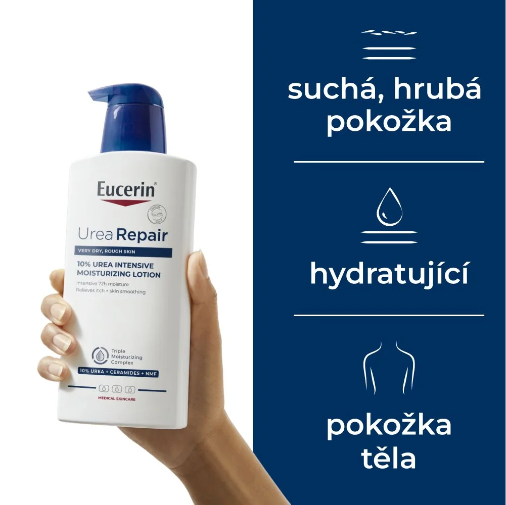 Eucerin UreaRepair Tělové mléko 10% Urea pro suchou pokožku 400 ml