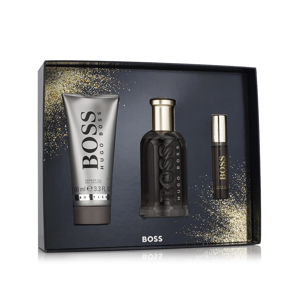 Hugo Boss Boss Bottled EDP 100 ml + EDP MINI 10 ml + SG 100 ml M