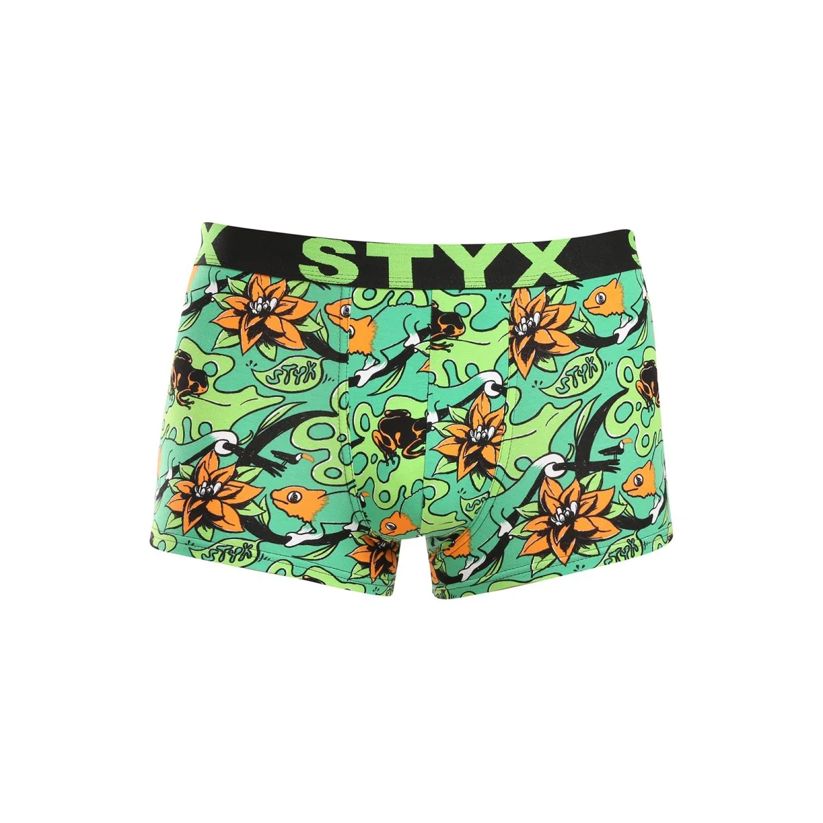 Styx Pánské boxerky art sportovní guma tropic (G1557) XL 