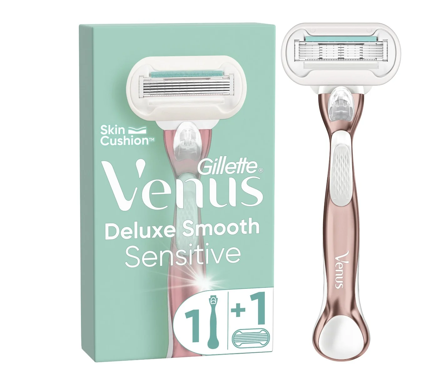 Gillette Venus Sensitive dámský holicí strojek + 1 hlavice