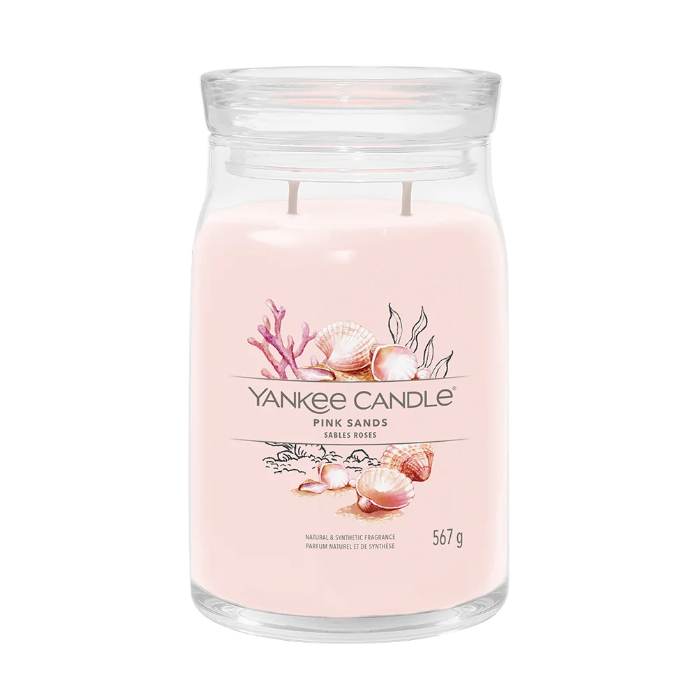 Yankee Candle Vonná svíčka Pink Sands 2 knoty 567 g