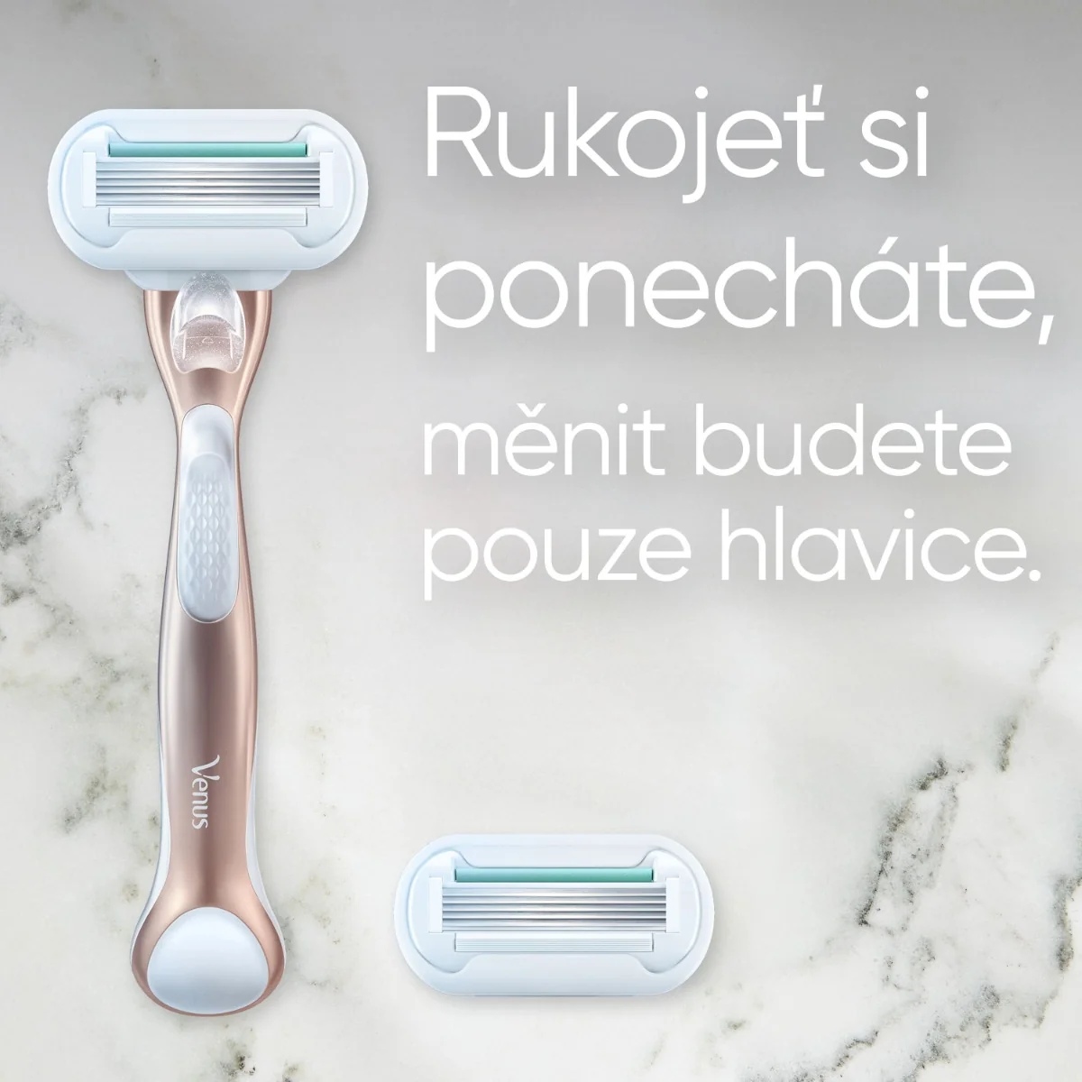 Gillette Venus Sensitive dámský holicí strojek + 1 hlavice