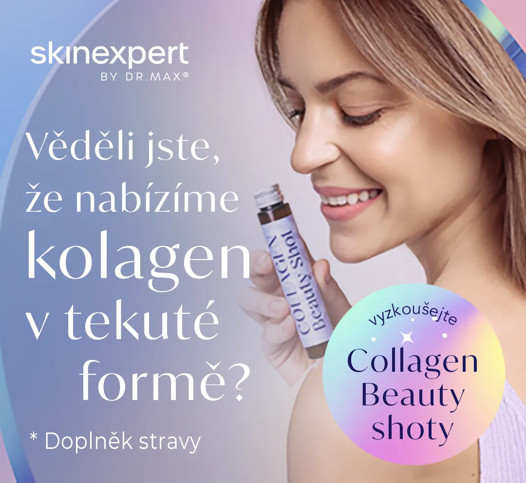 skinexpert BY DR.MAX Collagen Beauty Shots. Věděli jste, že nabízíme kolagen v tekuté formě?