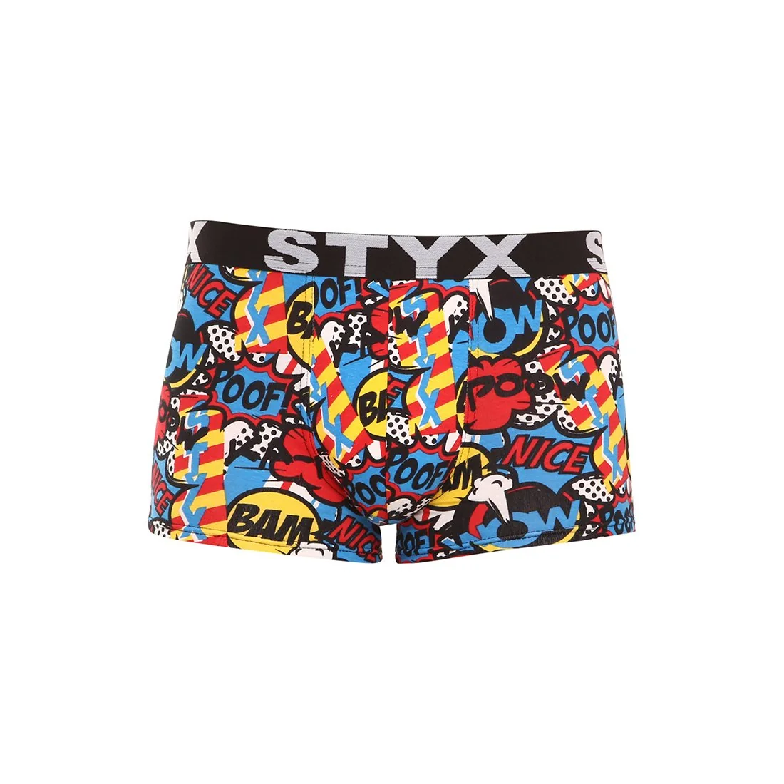 Styx Pánské boxerky art sportovní guma nadrozměr poof (R1153) 4XL