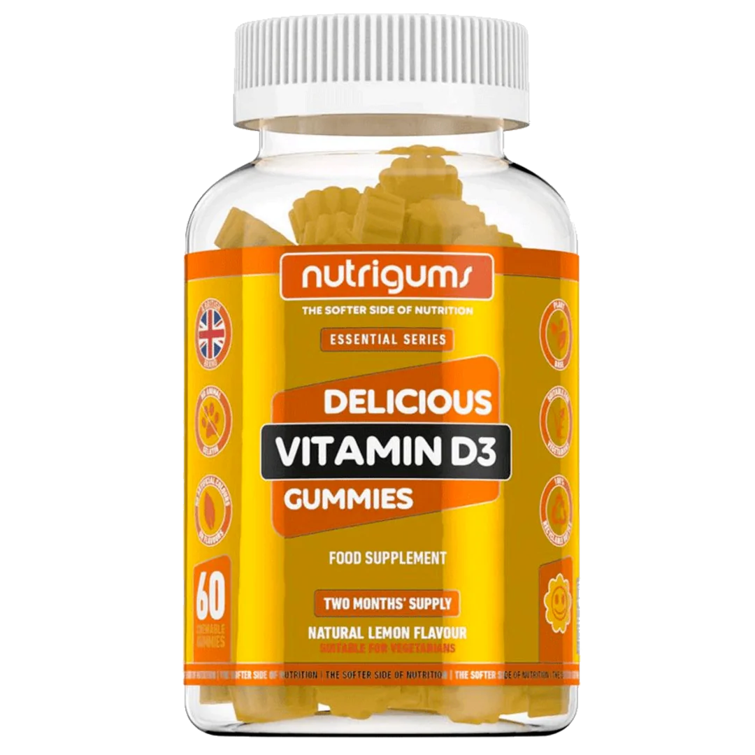 Nutrigums Vitamin D3 60 želé - citron