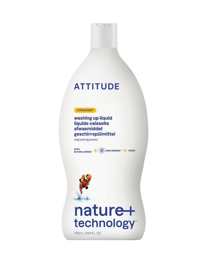 ATTITUDE Prostředek na mytí nádobí citron 700 ml