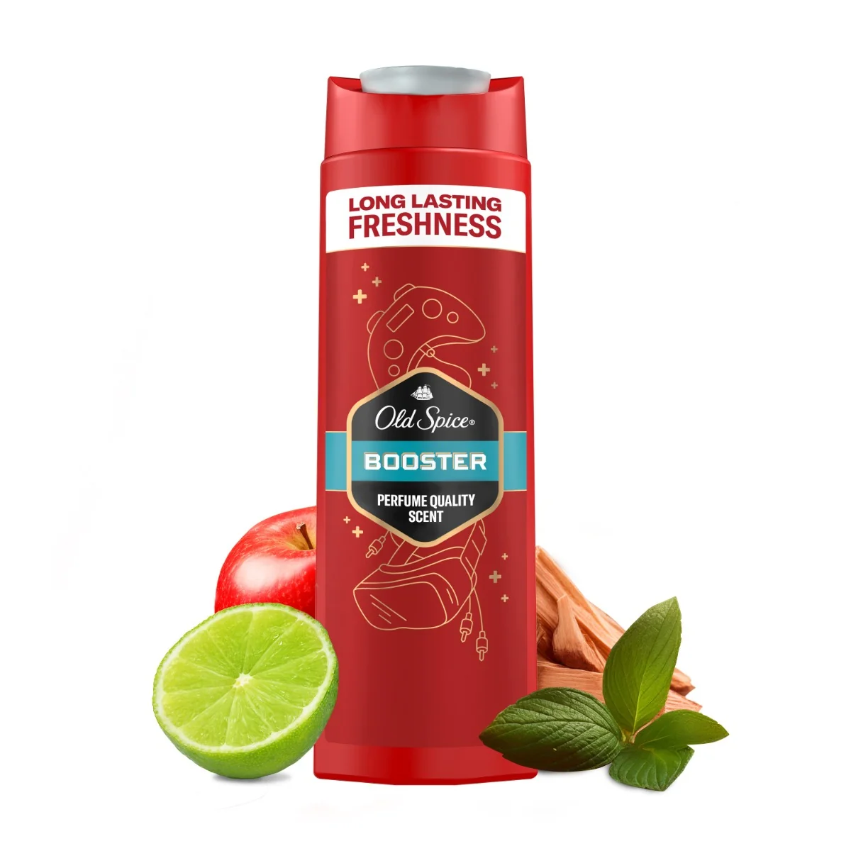 Old Spice Booster Pánský sprchový gel a šampon 400 ml