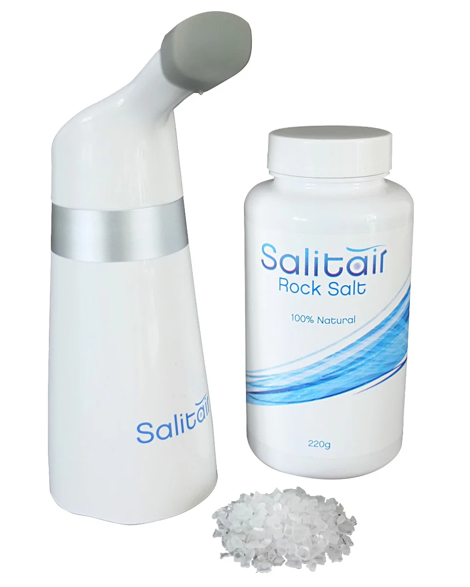 Solný inhalátor Salitair + balení soli 220 g