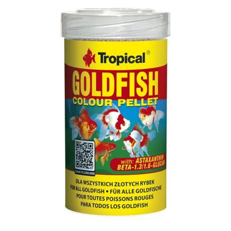 Tropical Goldfish Pellet 100ml/36g krmivo pro závojnatky 