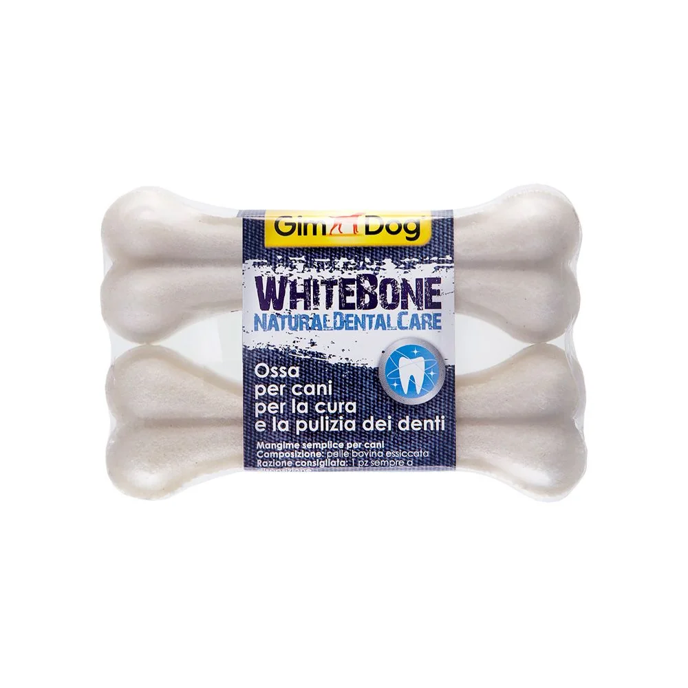 GimDog Whitebone kost 4,5 cm 2 ks