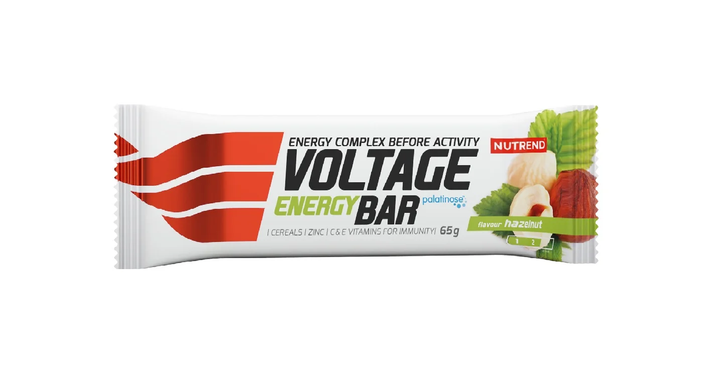 Nutrend Voltage Energy Bar lískový oříšek 65 g