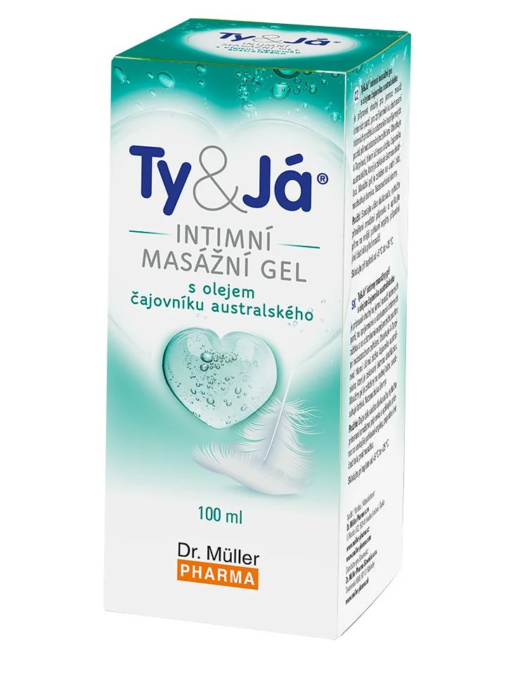 Dr. Müller Ty&Já Intimní masážní gel s olejem z čajovníku australského 100 ml