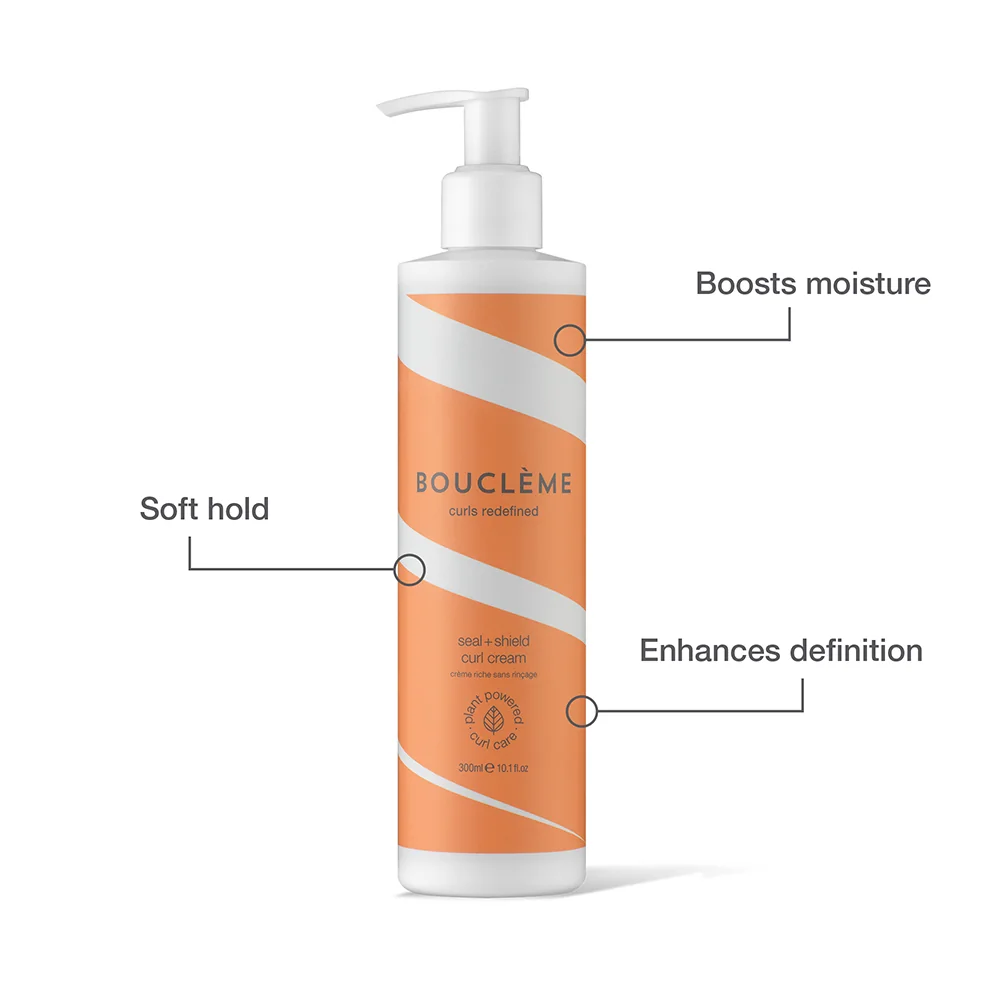 Boucléme Seal + Shield Curl Cream Krém na kudrnaté vlasy 300 ml