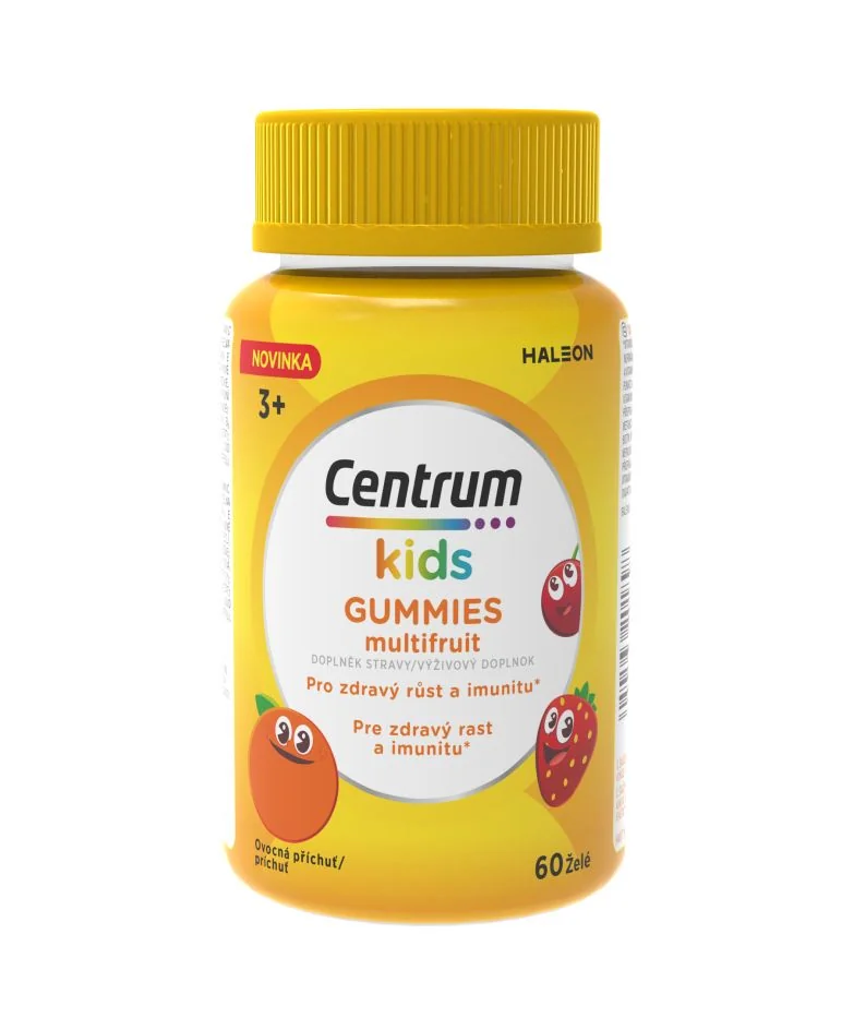 Centrum Kids Gummies multivitamín pro děti multifruit želé 60 ks