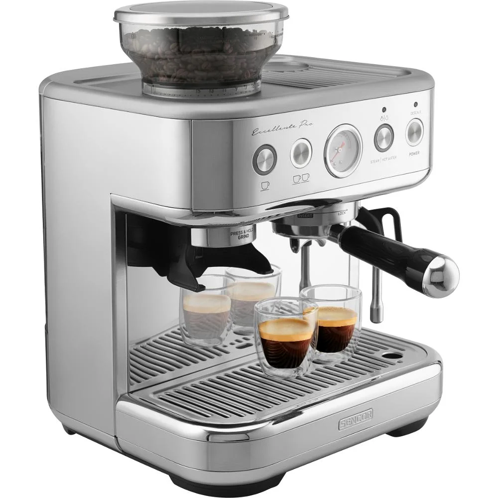 SENCOR SES 6010SS Espresso pákový kávovar stříbrný