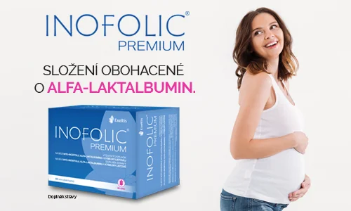 Inofolic Premium složení obohacené o alfa-laktalbumin