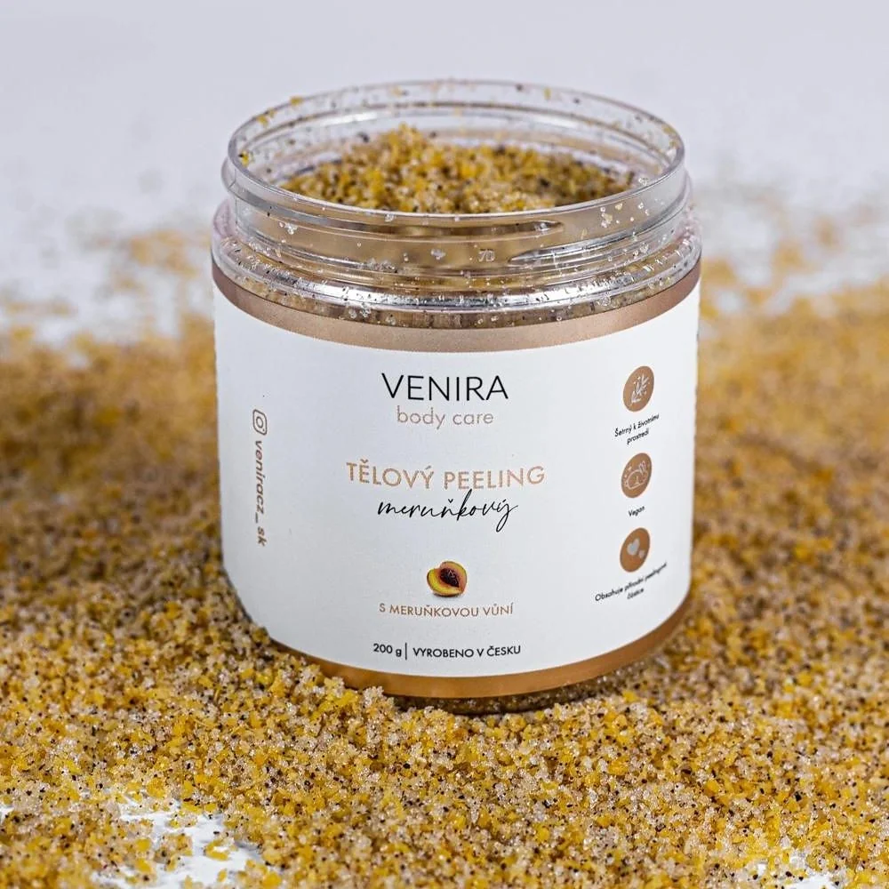 Venira Tělový peeling meruňkový 200 g