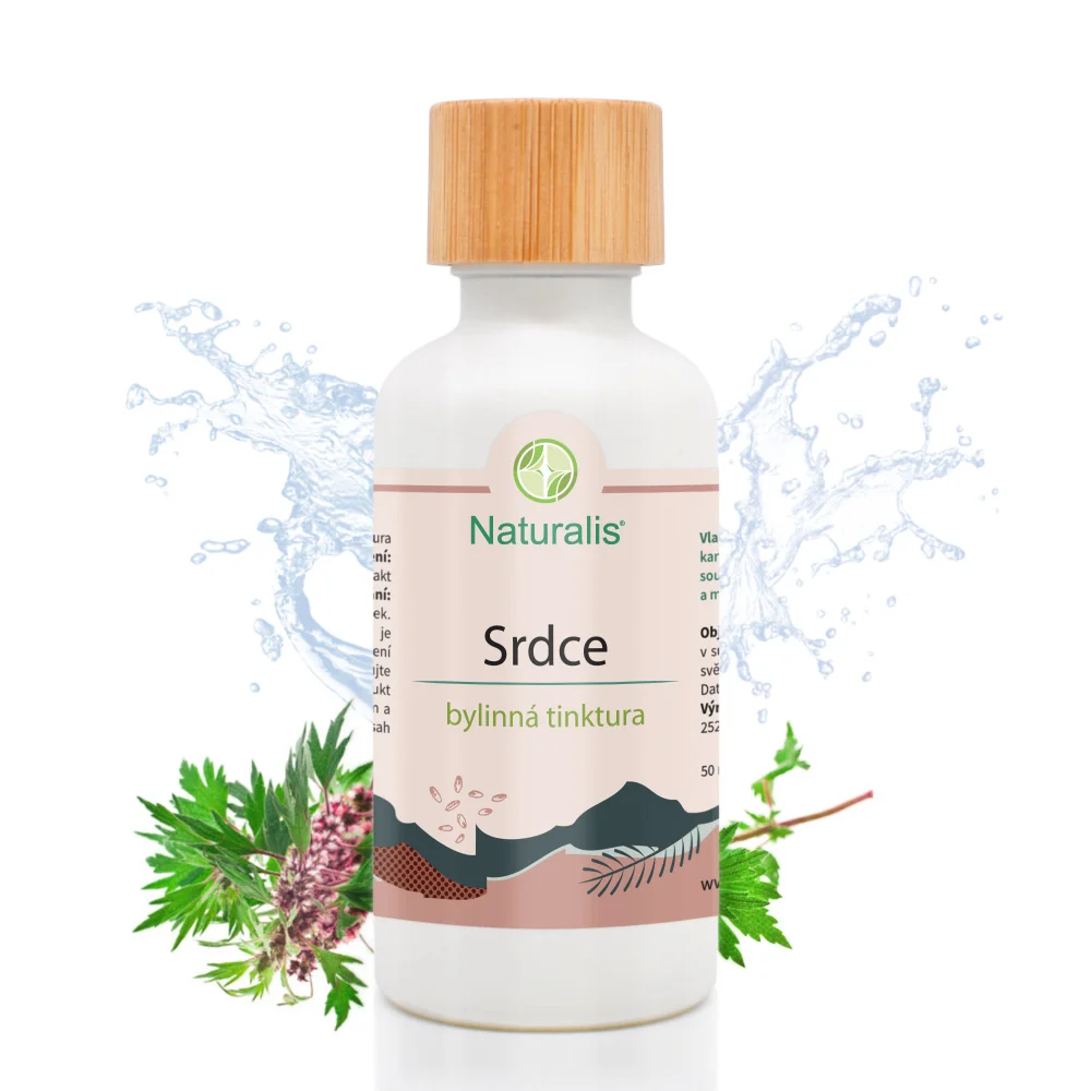 Naturalis Srdce bylinná tinktura 50 ml