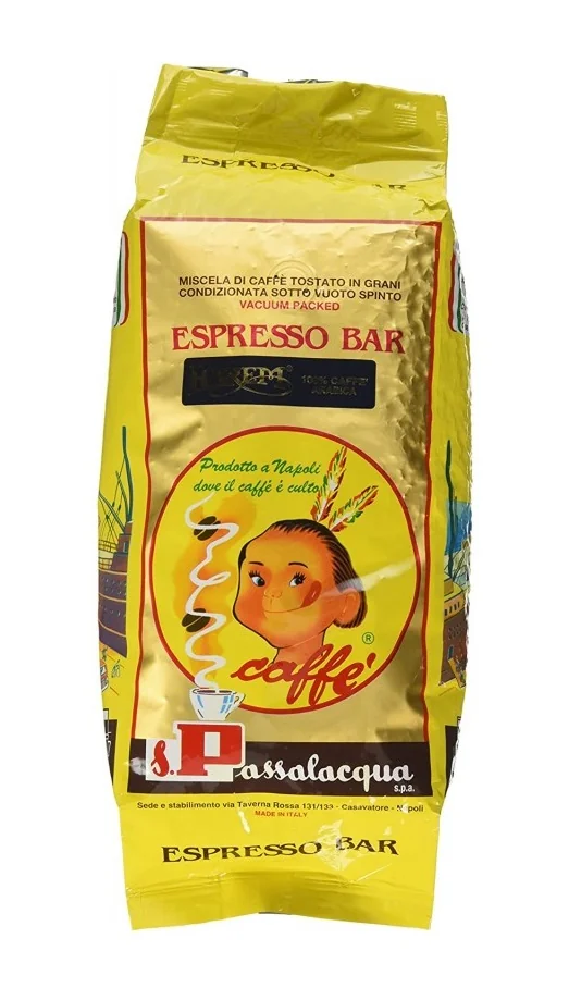 Passalacqua Harem 95% Arabica 5% Robusta zrnková káva 1 kg