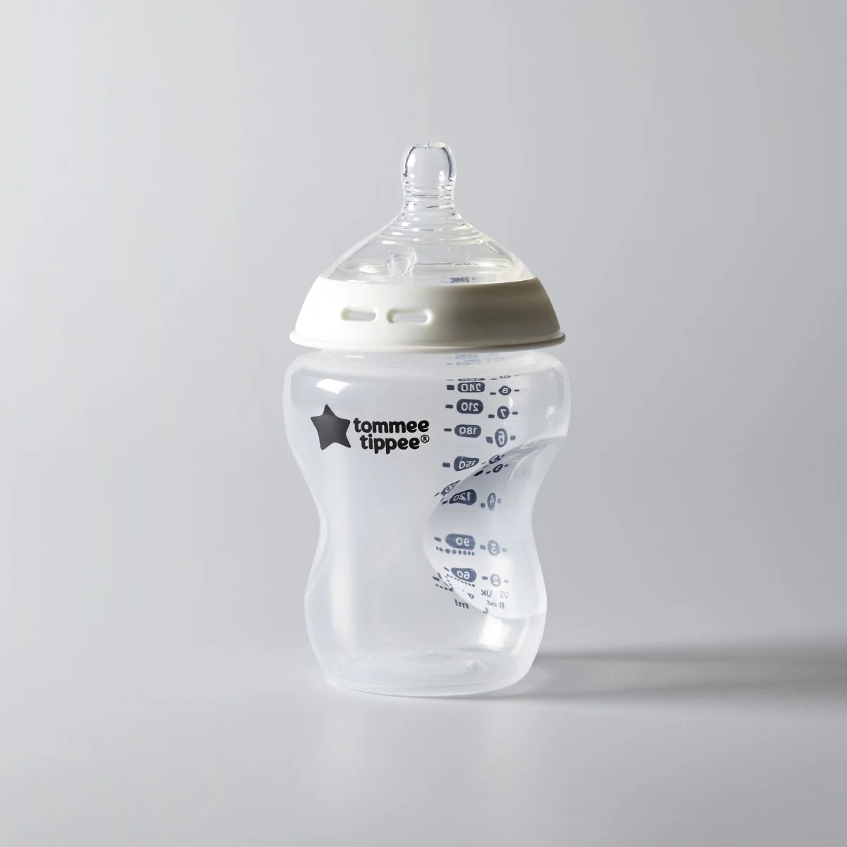 Tommee Tippee Natural Start Samosterilizační kojenecká lahev ANTI-COLIC pomalý průtok 0m+ 260 ml 3 ks