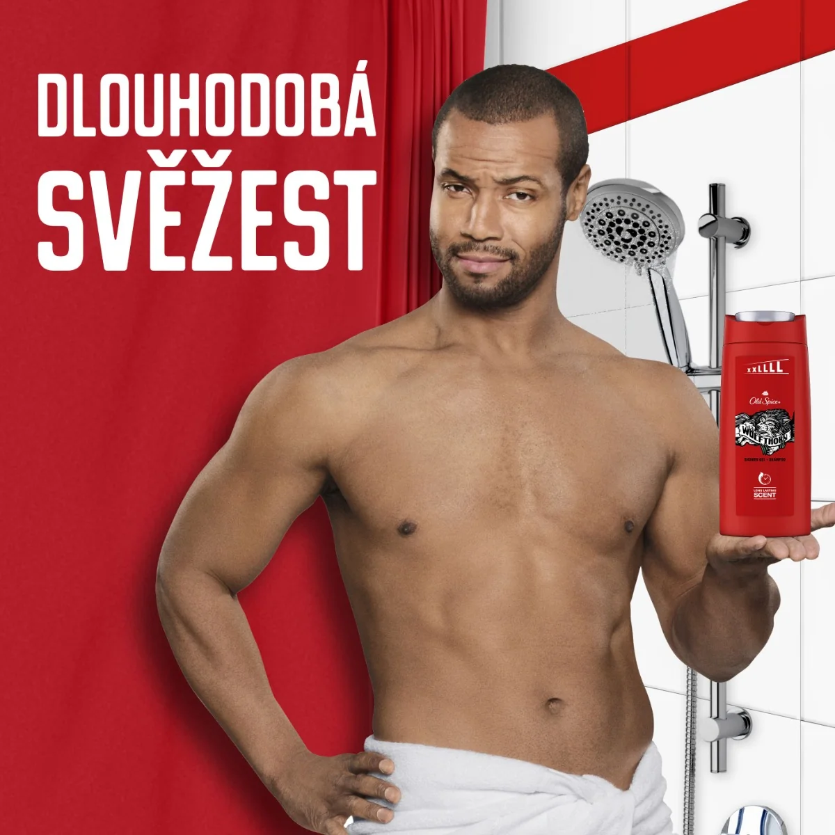 Old Spice Wolfthorn Pánský sprchový gel a šampon XXL 675 ml