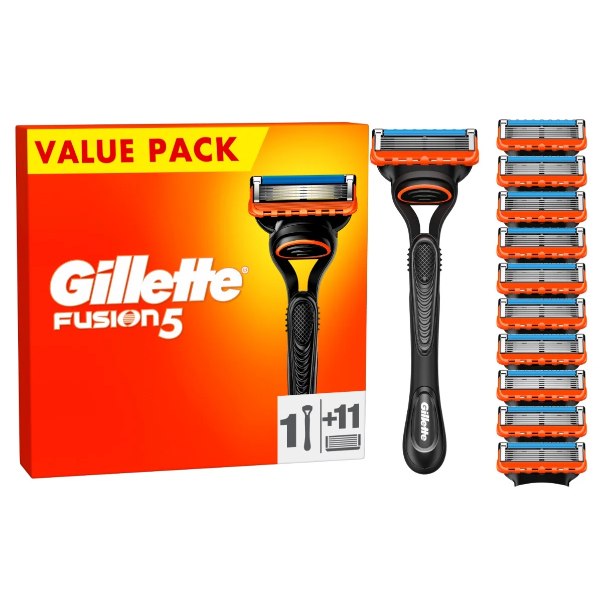 Gillette Fusion5 Manual pánský holicí strojek + 11 hlavic