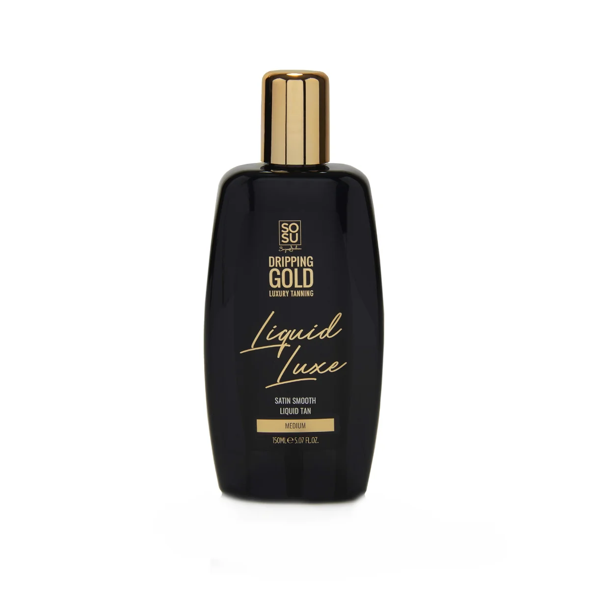 SOSU Dripping Gold Liquid Luxe samoopalovací voda medium 150 ml