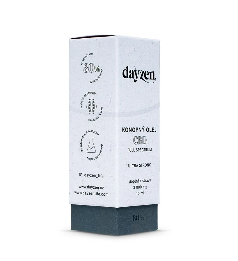 Dayzen Full Spectrum CBD konopný olej 30% 10 ml